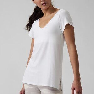 Athleta Essence Support Top. White, Size Small.